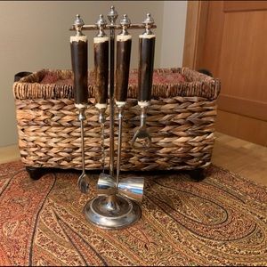 POTTERY BARN BAR TOOL SET